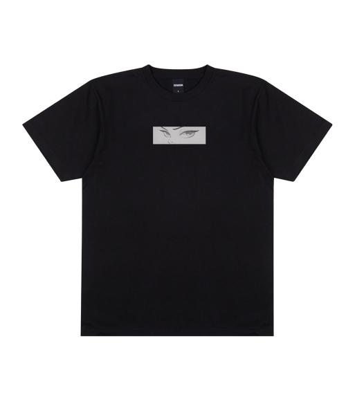 CREAM SODA LAB(クリームソーダラボ)の「ディアイズボックスロゴ半袖Tシャツブラックグレー(Tシャツ/カットソー・レディース・その他・MEDIUM/LARGE/X-LARGE/XX-LARGE)」の1枚目の写真