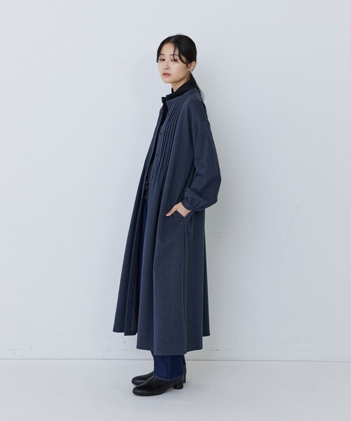 conges payes ADIEU TRISTESSE(コンジェ ペイエ アデュートリステス)の「フロントタックカットソーワンピース(ワンピース・レディース・ベージュ系その他/グレー系その他・FREE)」の4枚目の写真