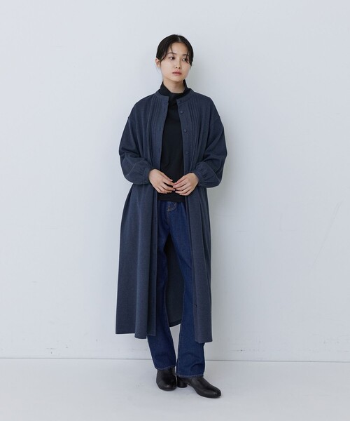 conges payes ADIEU TRISTESSE(コンジェ ペイエ アデュートリステス)の「フロントタックカットソーワンピース(ワンピース・レディース・ベージュ系その他/グレー系その他・FREE)」の6枚目の写真