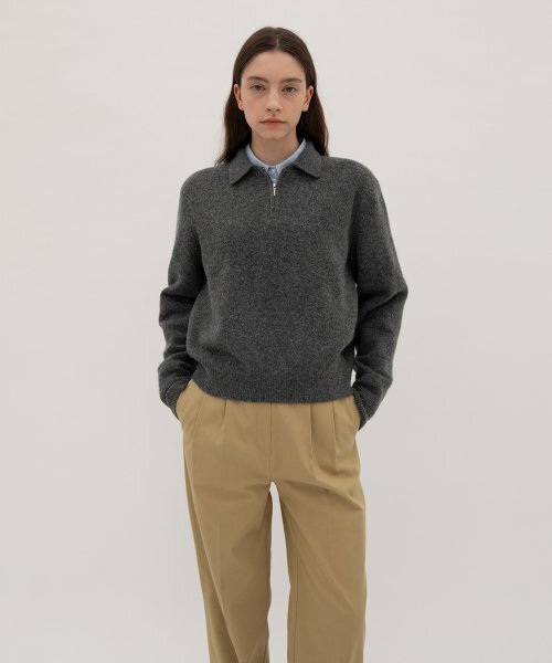 LEVAR(レバー)の「Relaxed Cotton Pants - Beige(その他パンツ・レディース・ベージュ・MEDIUM/SMALL)」の2枚目の写真