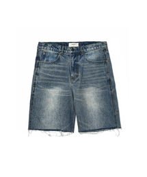 ROLLINGSTUDIOS（ローリングスタジオ）の「CUT OFF DENIM SHORTS WASHED BLUE（デニムパンツ）」