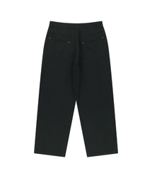 Back side panel pants (dark navy)