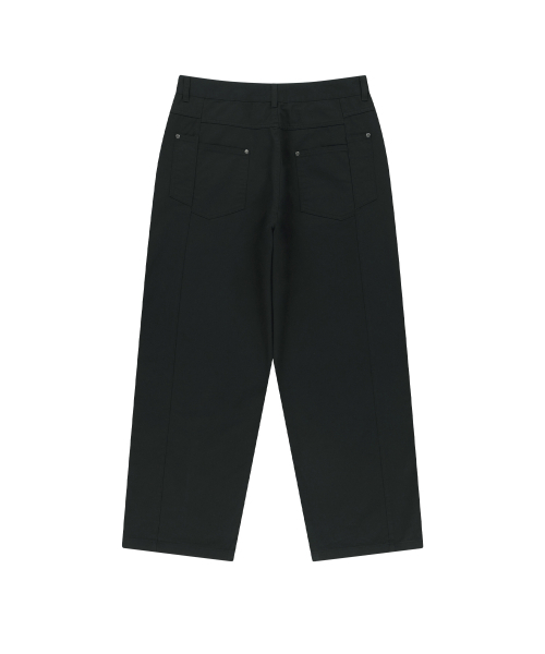 ENDOOR(エンドア)の「Back side panel pants (dark navy)(その他パンツ・メンズ・ダークネイビー・1/2/3)」の1枚目の写真