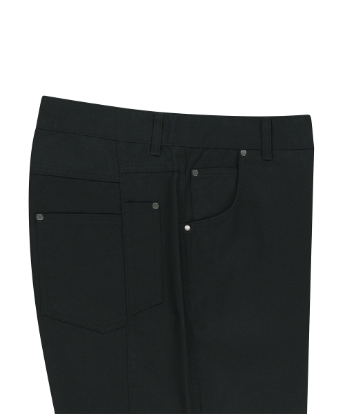 ENDOOR(エンドア)の「Back side panel pants (dark navy)(その他パンツ・メンズ・ダークネイビー・1/2/3)」の2枚目の写真