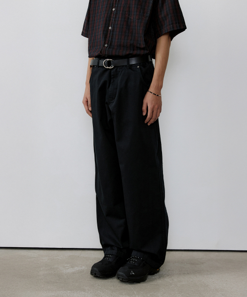 ENDOOR(エンドア)の「Back side panel pants (dark navy)(その他パンツ・メンズ・ダークネイビー・1/2/3)」の6枚目の写真
