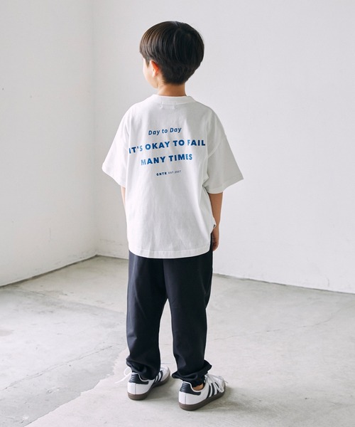 GENERATOR(ジェネレーター)の「ジェネレーター Mistake Tシャツ(Tシャツ/カットソー・キッズ・チャコールグレー/ベージュ系その他/ホワイト・L/XL/M)」の5枚目の写真
