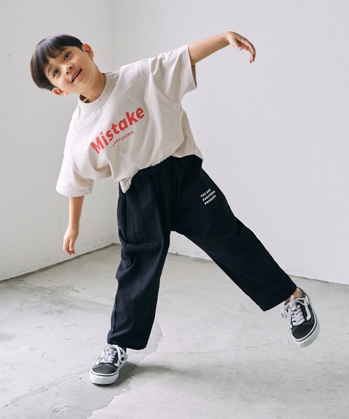 GENERATOR(ジェネレーター)の「ジェネレーター Mistake Tシャツ(Tシャツ/カットソー・キッズ・チャコールグレー/ベージュ系その他/ホワイト・L/XL/M)」の10枚目の写真