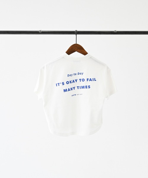 GENERATOR(ジェネレーター)の「ジェネレーター Mistake Tシャツ(Tシャツ/カットソー・キッズ・チャコールグレー/ベージュ系その他/ホワイト・L/XL/M)」の17枚目の写真