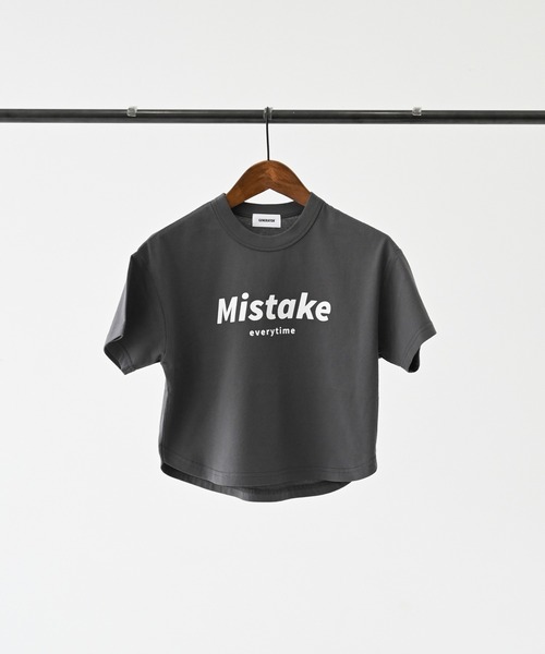 GENERATOR(ジェネレーター)の「ジェネレーター Mistake Tシャツ(Tシャツ/カットソー・キッズ・チャコールグレー/ベージュ系その他/ホワイト・L/XL/M)」の18枚目の写真