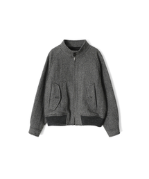 HORLISUN（ホーリーサン）の「Visitor Wool Twill Harrington Jacket Melange Charcoal（その他アウター）」