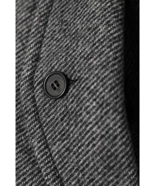 HORLISUN（ホーリーサン）の「Visitor Wool Twill Harrington Jacket Melange Charcoal（その他アウター・レディース・その他・LARGE/SMALL/MEDIUM）」の7枚目の写真