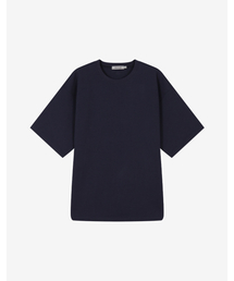 ADLIELOS（エドリエルロス）の「ネオプレンラバー ハーフTシャツ [ネイビー]（Tシャツ/カットソー）」