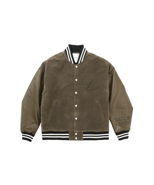 デザート クラブ スエード スタジアム ジャケット（スタジャン）｜#Re