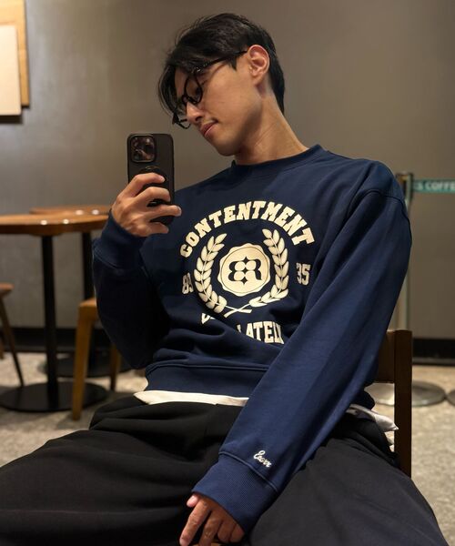 ECORR(エコル)の「ローレルロゴスウェットシャツ_オートミール(スウェット・レディース・その他・1(M)/2(L)/3(XL))」の8枚目の写真