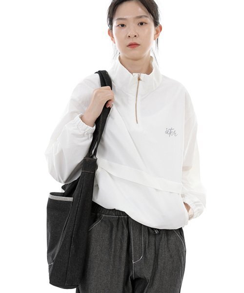 SAINTCREW(セントクルー)の「ペンタゴンポケットビッグサイズエコバッグ PP-108 ブラックデニム BRS(エコバッグ/サブバッグ・レディース・その他・フリー)」の2枚目の写真