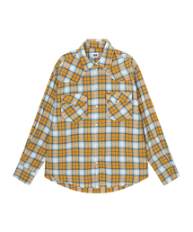 HIGHTIDEFRANKIE（ハイタイドフランキー）の「Charro Check Western Shirt Yellow（シャツ/ブラウス）」