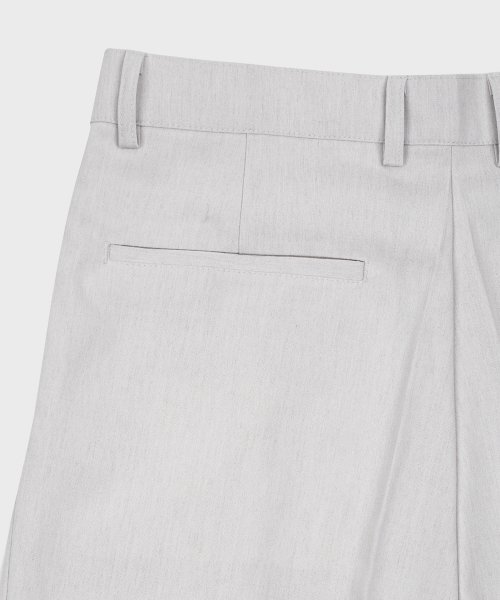 LIEU HOMME(リュウオム)の「ライトウェイトツーピンタックワイドスラックス_アイボリー(スラックス・メンズ・その他・LARGE)」の3枚目の写真