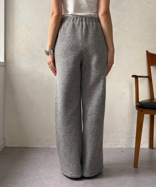 DouDou(ドゥドゥ)の「ボアパンツ(その他パンツ・レディース・オフホワイト/ライトグレー・FREE)」の16枚目の写真