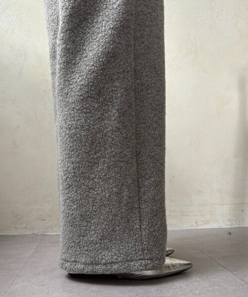 DouDou(ドゥドゥ)の「ボアパンツ(その他パンツ・レディース・オフホワイト/ライトグレー・FREE)」の20枚目の写真