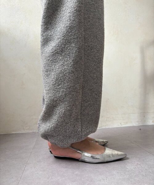 DouDou(ドゥドゥ)の「ボアパンツ(その他パンツ・レディース・オフホワイト/ライトグレー・FREE)」の22枚目の写真