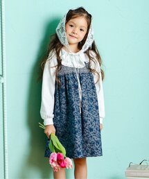 Boribon | プチフルールスモッキングジャンスカ(ジャンパースカート)