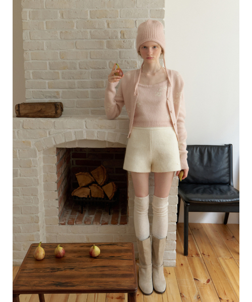 RE_L(リエル)の「Shuu knit shorts (ivory)(その他パンツ・レディース・その他・SMALL/MEDIUM)」の2枚目の写真