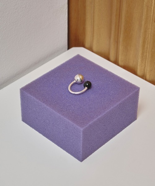Double Ball Ring (Silver925)（リング）｜TODAYFUL（トゥデイフル）の