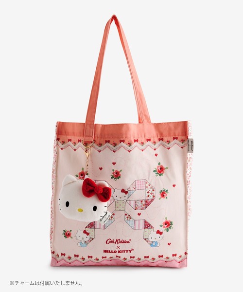 Cath Kidston(キャスキッドソン)の「Cath Kidston × Hello Kitty スクエアトートバッグ(ショルダーバッグ・レディース・ピンク・FREE)」の11枚目の写真