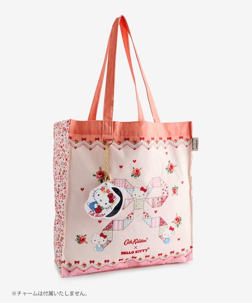 Cath Kidston(キャスキッドソン)の「Cath Kidston × Hello Kitty スクエアトートバッグ(ショルダーバッグ・レディース・ピンク・FREE)」の13枚目の写真