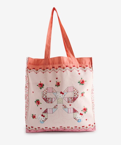 Cath Kidston(キャスキッドソン)の「Cath Kidston × Hello Kitty スクエアトートバッグ(ショルダーバッグ・レディース・ピンク・FREE)」の10枚目の写真