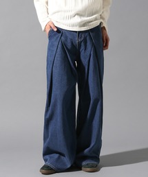 LAND MUSEUM | LAND MUSEUM／フロントタックデニム(デニムパンツ)