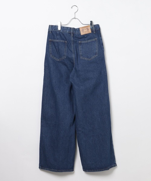 LAND MUSEUM（ランドミュージアム）の「LAND MUSEUM／フロントタックデニム（デニムパンツ・メンズ・ブルー・LARGE/MEDIUM）」の2枚目の写真