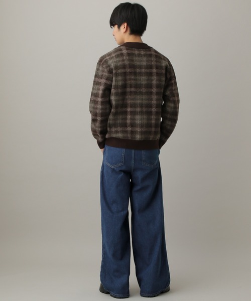 LAND MUSEUM（ランドミュージアム）の「LAND MUSEUM／フロントタックデニム（デニムパンツ・メンズ・ブルー・LARGE/MEDIUM）」の13枚目の写真