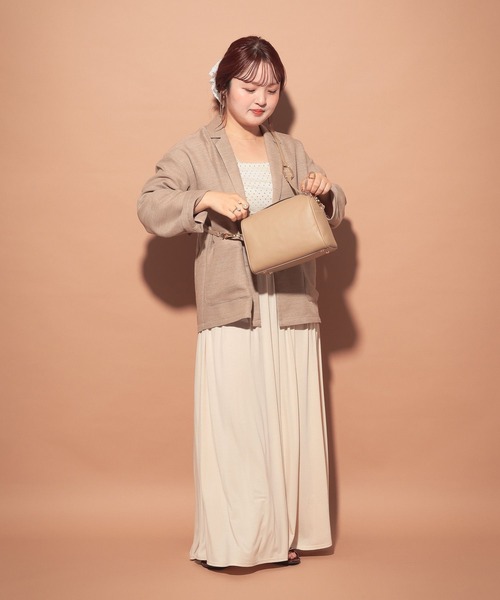 LOWRYS FARM(ローリーズファーム)の「【tomoneプロデュースアイテム】 manyway豆ボストン 570775(ボストンバッグ・レディース・ゴールド・FREE)」の4枚目の写真