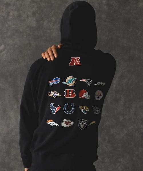 XLARGE×NEW ERA×NFL PULLOVER HOODED SWEAT SHIRT