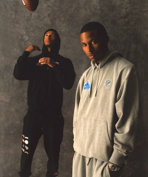 XLARGE×NEW ERA×NFL PULLOVER HOODED SWEAT SHIRT