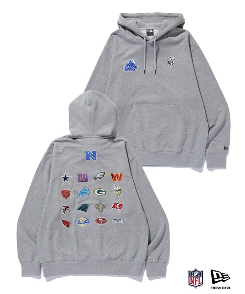 XLARGE×NEW ERA×NFL PULLOVER HOODED SWEAT SHIRT