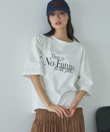 Doux archives | 【26SS先行予約】半端袖ロゴＴシャツ(Tシャツ/カットソー)