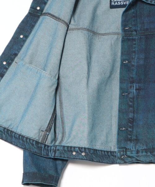 RASSVET / PACCBET（ラスベート）の「RASSVET/ラスべート RASS ALLOVER JK（その他アウター・メンズ・ブルー・M/S/L）」の3枚目の写真