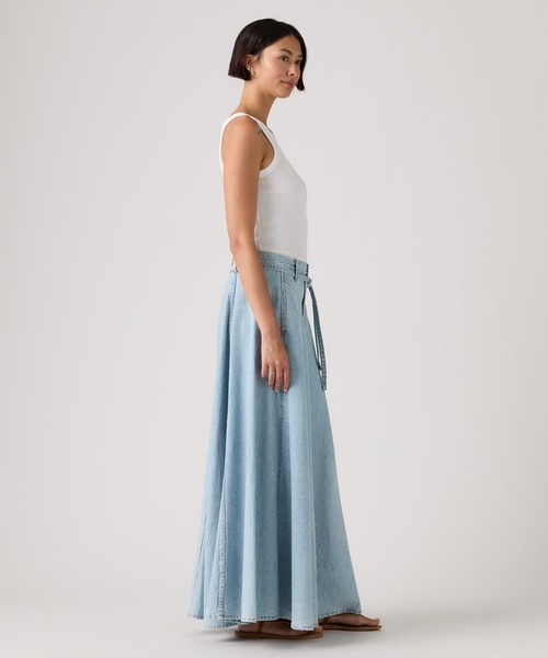 Levi's(リーバイス)の「Levi's/リーバイス XL スカート ライトインディゴ(デニムスカート・レディース・ライトインディゴブルー・28inch/27inch/26inch/25inch/24inch/23inch)」の6枚目の写真