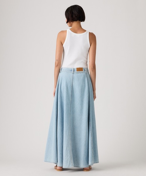 Levi's(リーバイス)の「Levi's/リーバイス XL スカート ライトインディゴ(デニムスカート・レディース・ライトインディゴブルー・28inch/27inch/26inch/25inch/24inch/23inch)」の7枚目の写真