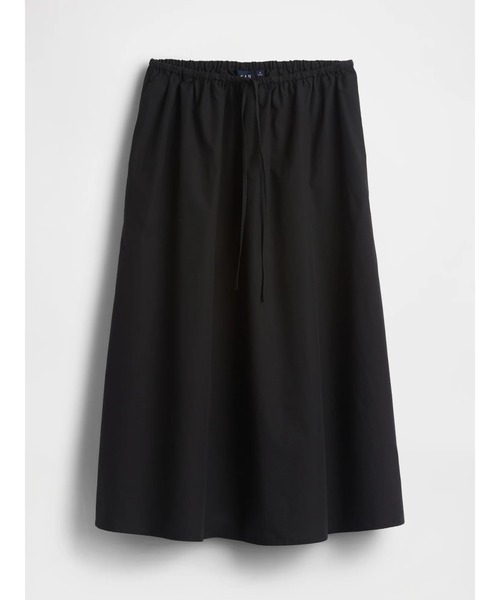 GAP(ギャップ)の「ポプリン イージーウエストマキシスカート(スカート・レディース・ブラック系その他/ブラック・XXS/L/M/S/XS)」の5枚目の写真