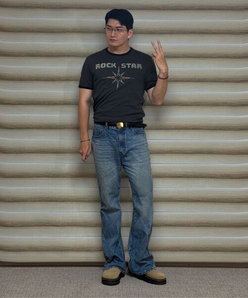 LEARVE(ルアブ)の「アトラスフレアデニムパンツ(デニムパンツ・メンズ・その他・S/M/L)」の5枚目の写真
