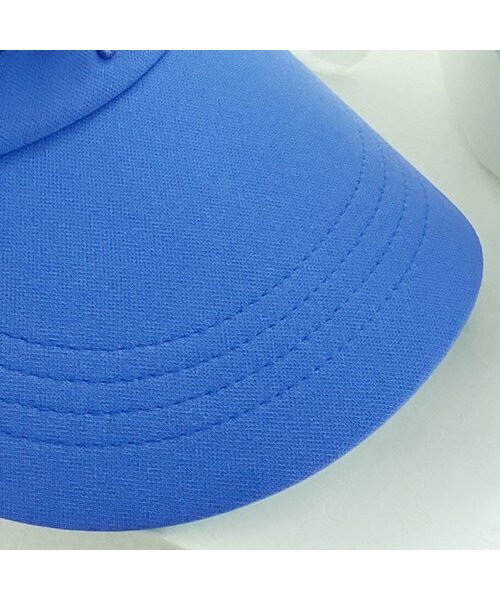 J.JANE(ジェイジェーン)の「シンプルカラー刺繍サンキャップ Simple color logo Suncap (Blue)(サンバイザー・レディース・ブルー・FREE)」の6枚目の写真