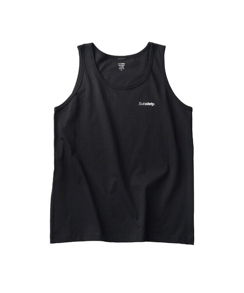 Subciety(サブサエティ)の「2pack tank top(タンクトップ・メンズ・ホワイト×ブラック・SMALL/MEDIUM/LARGE/X-LARGE/XX-LARGE)」の12枚目の写真