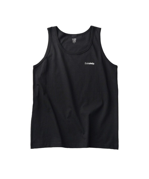 Subciety（サブサエティ）の「2pack tank top（タンクトップ・メンズ・ホワイト×ブラック・SMALL/MEDIUM/LARGE/X-LARGE/XX-LARGE）」の3枚目の写真