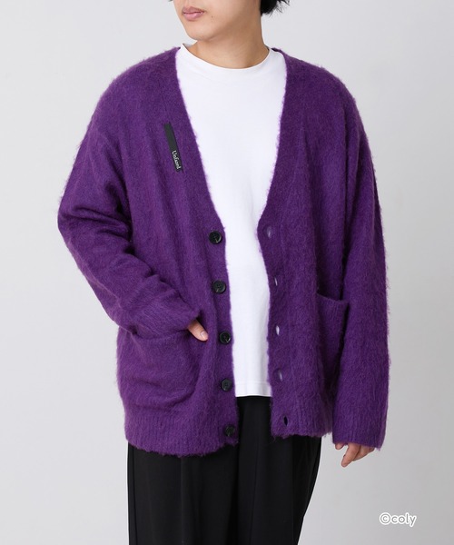 ブレイクマイケース×ZOZOTOWN モヘアシャギーニットカーディガン（立科