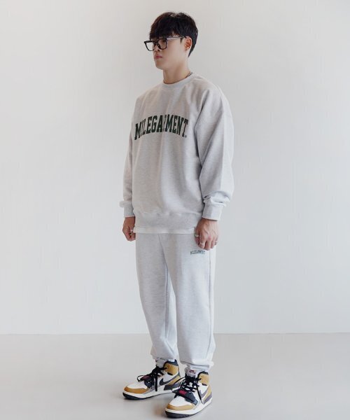 THE MILE（ザマイル）の「MILE GARMENTS  SWEAT MTM [OATMEAL]（スウェット・メンズ・その他・L/M/S/XL）」の4枚目の写真