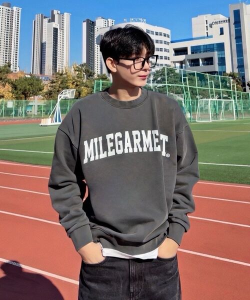 THE MILE（ザマイル）の「MILE GARMENTS  SWEAT MTM [OATMEAL]（スウェット・メンズ・その他・L/M/S/XL）」の9枚目の写真