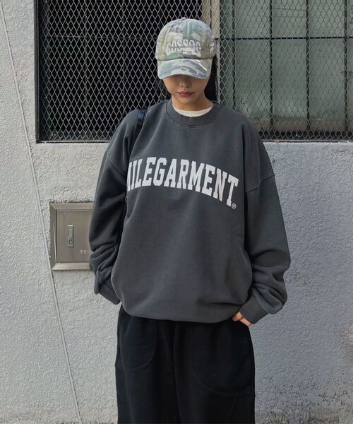 THE MILE（ザマイル）の「MILE GARMENTS  SWEAT MTM [OATMEAL]（スウェット・メンズ・その他・L/M/S/XL）」の7枚目の写真